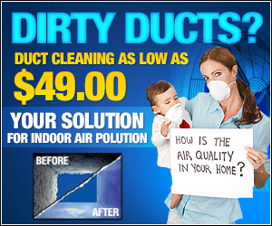 $49 duct cleaning